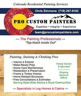 Pro Custom Painters Business Card