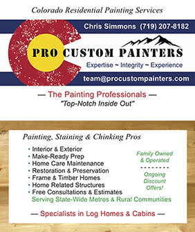 Pro Custom Painters Business Card